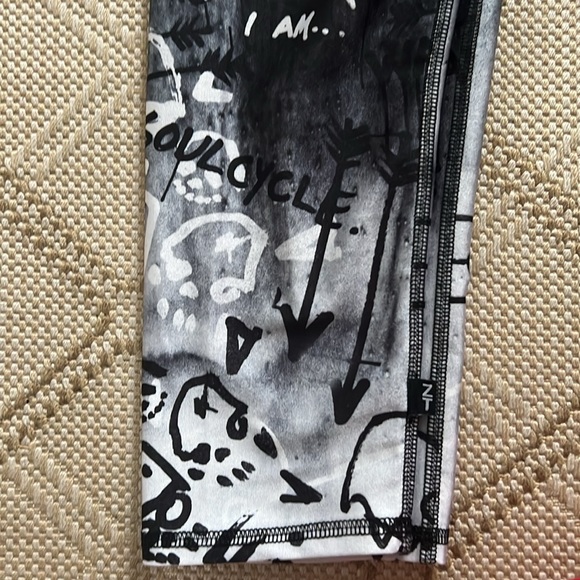 Set of three Zara Terez x Soulcycle cropped leggings, sizes XS-S, EUC - Picture 2 of 4